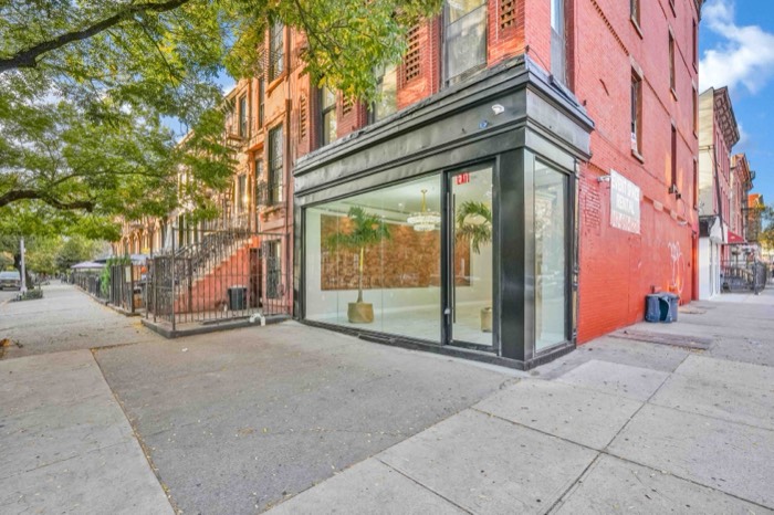 The venue on its corner with the brownstone block stretching down Greene Avenue